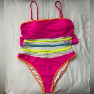 Popvil swimsuit hot pink L